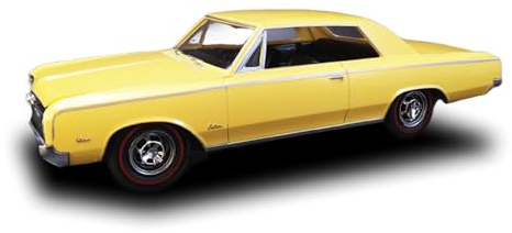 AMT Round2 591066-1/24 1964er Olds Cutlass 442 Hardtop - Maßstab 1:24