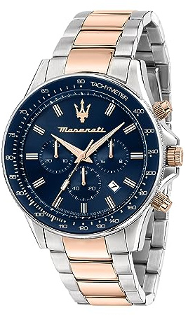 Maserati Sfida Reloj Hombre, Cronógrafo, De Cuarzo - 44 mm