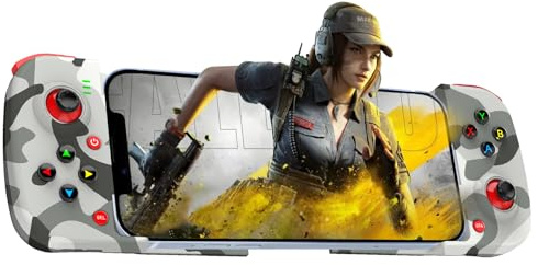 Joso Mobile Game Controller für Android, iPhone, PC mit M1/M2 Programmierbar, Phone Controller für iPhone 14, 13, 12, 11, Samsung Galaxy, Xiaomi, Oppo, Realme, Call of Duty, Genshin Impact & More