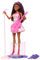 Barbie Sängerin-Puppe - Zubehör-Set zur 65. Jubiläumsedition, Bühnen-Clip, Mikrofon und Gitarre, Sonnenbrille, Schmuck und Blumenstrauß und pinken High Heels, für Kinder ab 3 Jahren, HRG43