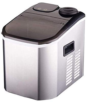 LYDBMYT Ice Countertop, 44 libbre/24 Ore Portatile Compatto per cubetti di Ghiaccio, con Paletta e cestello per Ghiaccio, Perfetto per casa/Cucina/Ufficio/Bar