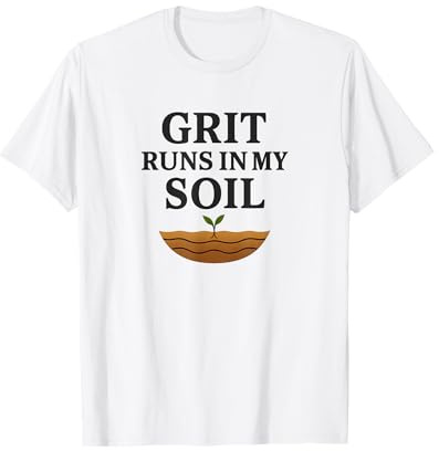 Le gravier coule dans mon sol. Art de la vie à la campagne, ferme. T-Shirt