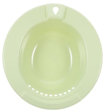 Sitzbad für Ältere Menschen und Schwangere Tragbarer Toilettensitz für Postpartale Pflege mit Wandmontage und Überlaufloch Platzsparendes Design