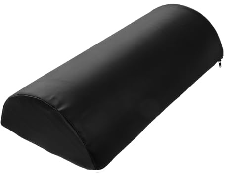 Anneome Cuscino Supporto Gambe per Lettino da Massaggio in Memory Foam Nero Rivestimento in Pu Facile da Pulire per Saloni di Bellezza e Terapisti