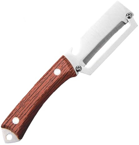 Pelador De Verduras De Cocina,Pelador Manual De Calabaza Acero Inoxidable - Utensilio De Cocina Con Mango Ergonómico Para Restaurantes Hoteles Y Apartamentos
