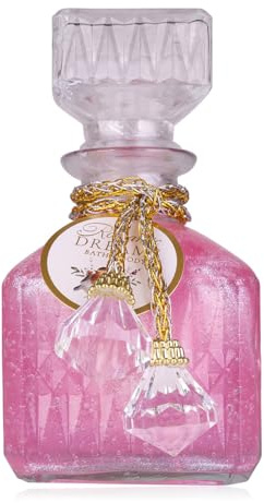 Accentra Schaumbad ROMANTIC DREAMS für Frauen, 410ml Duschgel, Schaumbad, Duschschaum in Flasche mit Kordel, Duft Vanilla Rose, luxuriöses Wellnessset als Weihnachtsgeschenk