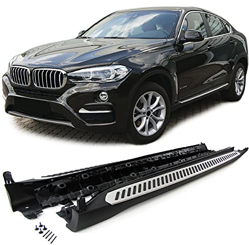 Alu Trittbretter Schweller OE Style mit ABE passend für BMW X6 F16 2014-2019