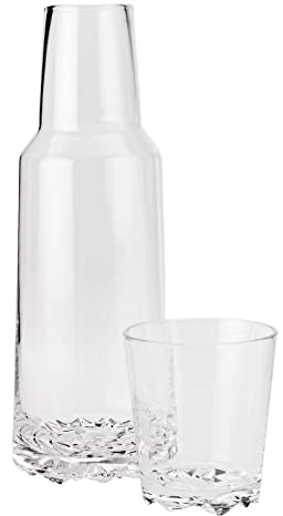 Glacier Karaffe 1 Liter mit 0,25 Glas Stelton