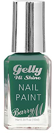 Barry M Cosmetics Gelly Hi Shine Gel Nail Paint, Shade Green, Jalapeño