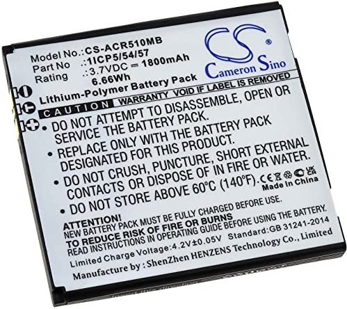 Akku für Babyphone Angelcare AC510, AC517, 3,7V, Li-Polymer