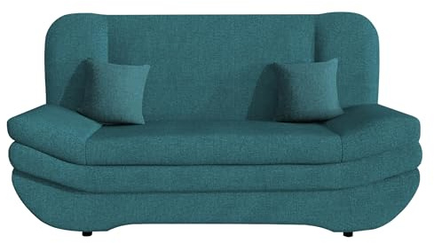 Mirjan24 Sofa Weronika mit Bettkasten und Schlaffunktion, Schlafsofa, Große Farb- und Materialauswahl, Couch vom Hersteller, Wohnlandschaft (Drago 134)