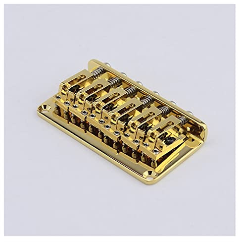 E-Gitarren Brücke 12 Saiten E- Gitarre Festbrücke Gold