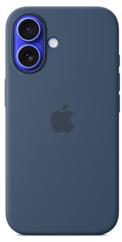Apple iPhone 16 Silikon Case mit MagSafe – Denim ​​​​​​​