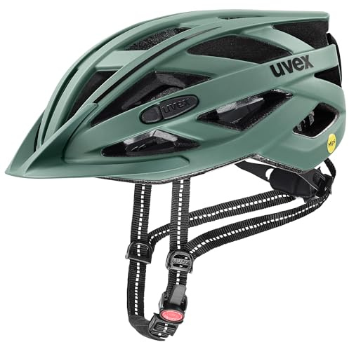 uvex City i-vo MIPS - Leichter Fahrradhelm für Damen und Herren - MIPS-Sysytem - waschbare Innenausstattung - Moss Green matt - 52-57 cm