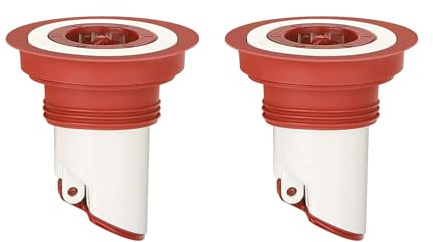 SEABABOO Bodenablauf Geruchsverschluss Bodenablauf Geruchsdicht Anti Geruch Bodenablauf Abs Kunststoff Duschabfluss Geruchsverschluss für Bodenablauf Von Durchmesser 25-42MM (Weiß, 25-42MM)