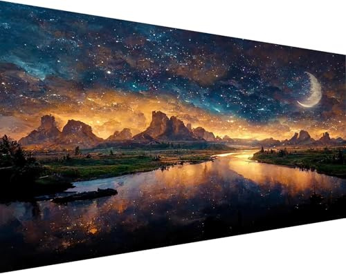 Hoqque Diamond Painting Adultos Cuadros Diamantes Grande 40 x 70 5d Diy