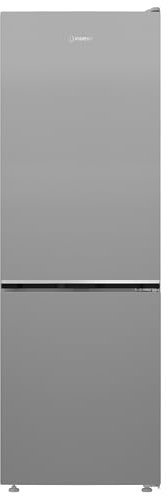 Indesit INK 21311 S4E – Frigorifero Combinato Libera Installazione, 301 L, Classe Energetica E, Congelamento Rapido, Porta Reversibile, Grigio, 179,6 x 59,5 x 66,5 cm
