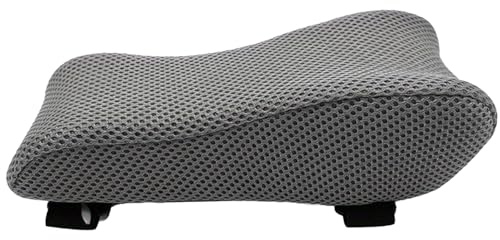 Stuhlarmkissen fürs Büro - Verstellbare Armlehnenbezüge, gepolstertes Memory-, atmungsaktive Stützeinheit | Bequeme Ellenbogenschoner für Rollstuhlschreibtisch, Computergaming, Ergonomie