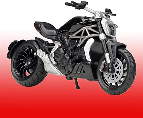 Kit De Motocicleta Modelo A Escala Fundido A Presión 1/18, Colecciones Exhibición, Juguete Regalo para Ducati Xdiavel S 2016