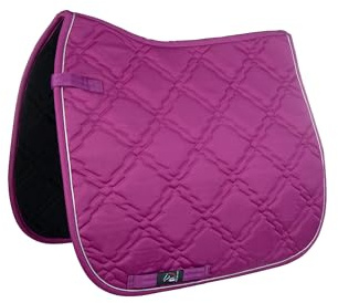 HKM 4057052151941 Bologna-8600 BlackBerry Epony Dressage Saddle Cloth