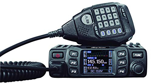 Anytone AT-778UV - Emisor-Receptor móvil de Doble Banda (VHF/UHF, 144-146/430-440 MHz) Color Negro