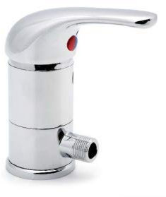 HTD Chrome Shower Mixer Tap Outlet Caravan Motorhome Boat