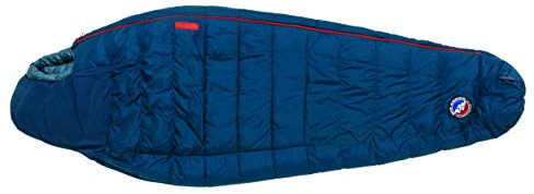 Big Agnes Sidewinder - Side-Sleeper Sleeping Bag, 650 DownTek, Lightweight, Legion Blue/Tapestry, 20 Degree, Long