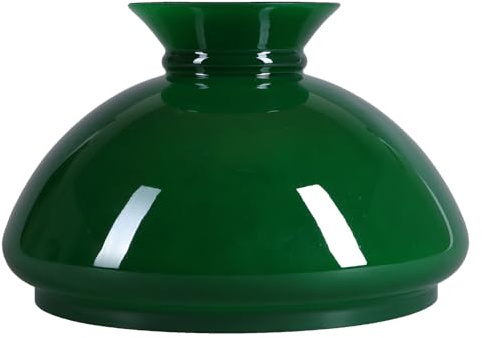 Petroleumglas Lampenglas Vestaschirm Ersatzglas Leuchtenglas Glaschirm 234mm Grün