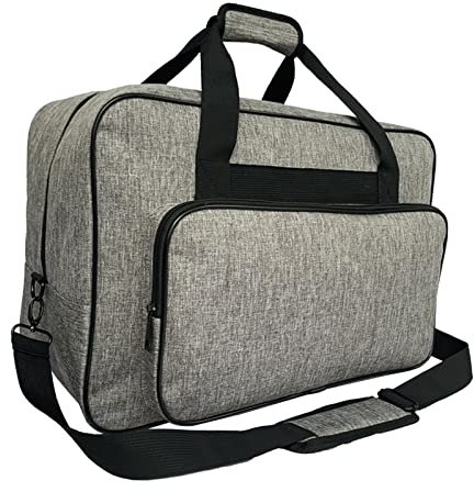 misppro Universal-Nähmaschinen-Tragetasche, wasserdichte Nylon-Tragetasche für Reisen, 45,7 x 23,9 x 32 cm, Grau