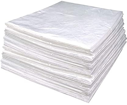 Feuilles De Plastique 50PCS, Doublures De Couverture De Sauna Pour Enveloppement Corporel Utilisées À L'intérieur D'une Couverture De Sauna Infrarouge Lointain, PVC De 43 x 83, Ouverture Latérale