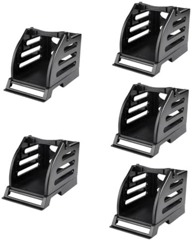 Operitacx 5stücke Praktischer Etikettenhalter Für Thermodrucker Stabiler Moderner Label Roll Dispenser Für Versandetiketten Für Büros Geschäfte Und Lager