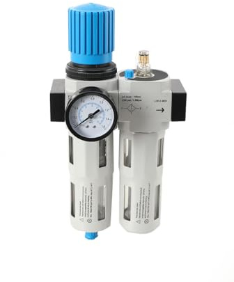 YILIKISS Druckluft Wartungseinheit Wasserabscheider Öler 1/2 Ölfilter Wasserfilter Druckminderer Regler