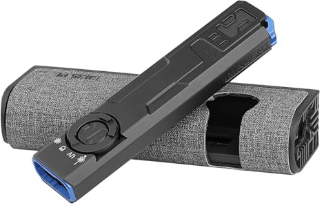 IMALENT GR35 Linterna Recargable 2800 Lúmenes, 4 Modos (Luz Roja/UV), Alcance 426m, Carga Rápida USB-C, Linterna Táctica Compacta para Supervivencia/Camping,EDC Potente[Incluye Estuche Carga]