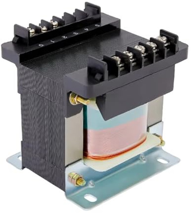 FYZKXAJIF Trasformatore di Potenza di Isolamento di Controllo Tipo BK-100VA 100W BK Ingresso 220V/380V Uscita 220V 110V 36V 24V 12V 6,3V Rame Ingresso 220VAC 380VAC Personalizzato(6.3V 12V 24V 36V)