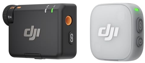 DJI Mic Mini 2 (1 TX + 1 RX estándar), micrófono lavalier inalámbrico