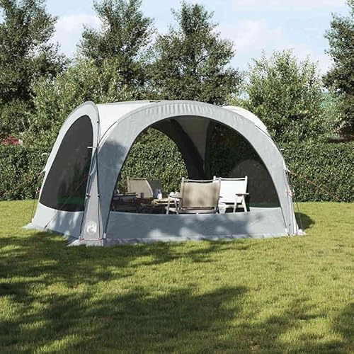 Tenda per feste, colore bianco, impermeabile, telaio per feste in giardino, eventi all'aperto, leggera, stabile e resistente ai raggi UV, perfetta per feste di famiglia e feste