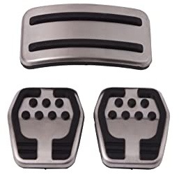 ICTRONIX Auto Fuel Bremse Fußbett Fußstütze Pedale Abdeckplatte Für Ford Focus MK2 MK3 MK4 RS ST Kuga Escape C-Max S-Max Escort