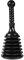Dekton Master Plunger - Medium | master Plunger Use To Unblock Kitchen Sinks, Waste Disposal Units, Showers| Heavy-duty Rubber Cup | Extra-long Handle For Superior Leverage| Effortlessly Clears Clogs