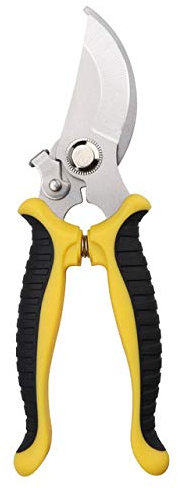 OLSKFUH Hzydd Tijeras De Podar Tijeras De Podar Podadoras De Árboles De Jardín Tijeras De Podar Multifuncionales Tijeras De Podar Manuales para Jardinería Herramientas De Poda Poda,Yellow