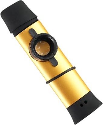 Folpus Kazoo Instrument Musikinstrument Geschenk Professionelle Mini Kazoo Anfänger, Gold