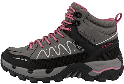 Dockers by Gerli Damen 49LC201-706250 Walking-Schuh, grau/pink, 39 EU