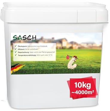 SASCH Selen® für 4000m² – Selen-Kalk zur Bodenverbesserung – gezielt für belastete Wurzelzonen – bei Wurzelfraßschäden im Rasen und Garten – Depotwirkung, ohne chemische Keule – ideal fürs Hochbeet