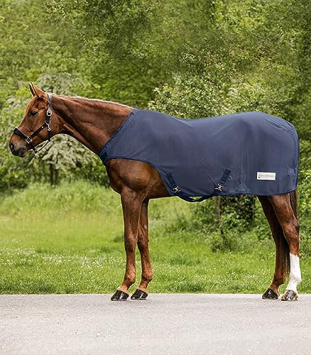 Waldhausen Fliegen-Führmaschinendecke Comfort, Nachtblau, 125 cm
