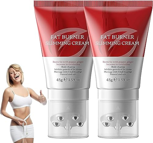 Magnetic Therapy Ginseng Warm Sculpting Roller,Fat Burners for Women Weight Loss,Belly Fat Burner Slimming Cream,Belly Slim Massage Cream