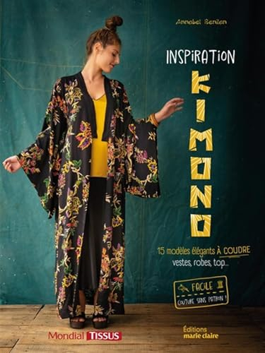 Inspiration kimono: 15 modèles élégants à coudre, veste, robes top...