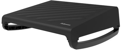 Fellowes repose-pieds ergonomique Breyta réglable pour le bureau et la maison - 100% recyclable - Garantie 5 ans - Noir