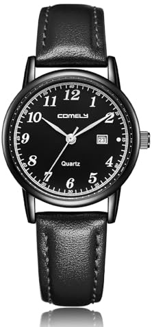 CIVO Damen Uhren Leder Armbanduhr: Analog Klein Minimalistische Wasserdicht Elegante Kleid Geschenke fur Frauen