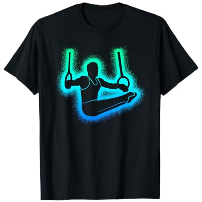 Turner Gymnastik Ringeturnen Kinder Herren Jungen Turnen T-Shirt