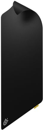SteelSeries QcK XL Performance Control Gaming-Mauspad – Extra Dichte für EIN reibungsloses Gleiten – Flache Kantennähte – rutschfeste Neopren-Gummiunterseite – Größe 900 x 400 mm – FPS, MOBAs, RTS