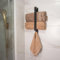 Toalleros de Baño sin Taladro, Toallero Adhesivo Baño, Toallero, Colgador Toalla baño, Toallero Negro, Colgador Toalla Baño Adhesivo, Toalleros de Baño, Accesorios Baño sin Taladro, Toallero Adhesivo